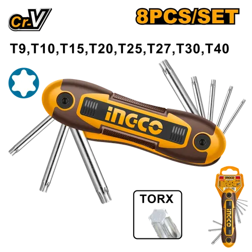 Набор шестигранников TORX HHK14083 INGCO INDUSTRIAL