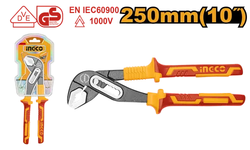 Клещи диэлектрические HIPP28250 INGCO, блистер INDUSTRIAL