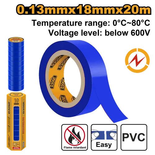 Изолента HPET1010 INGCO INDUSTRIAL