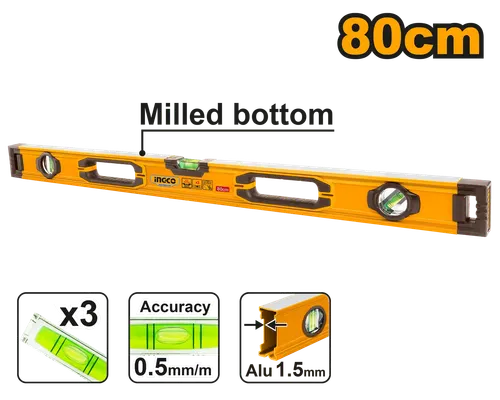 Уровень HSL08080 INGCO INDUSTRIAL