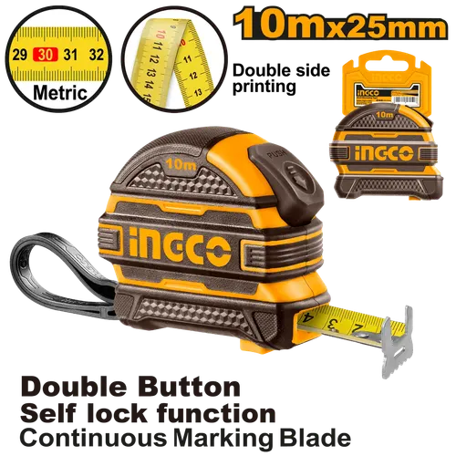 Рулетка HSMT081025-1 INGCO SUPER