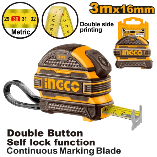 Рулетка HSMT08316-1 INGCO SUPER